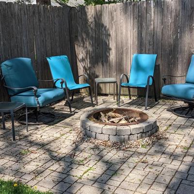 6 Piece Hampton Bay Patio Set