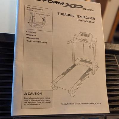 Pro-Form XP 550s Treadmill