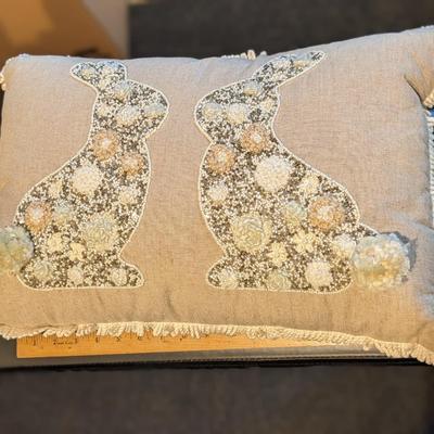 New Bunny Decor Pillow