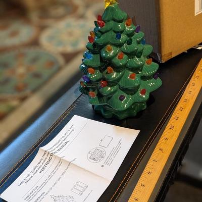 NIB Ceramic Battery Powered Light Tree