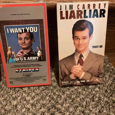 CHALK-WARE HORSE WALL HANGER AND VHS MOVIES ðŸŽ¥ ðŸ¿