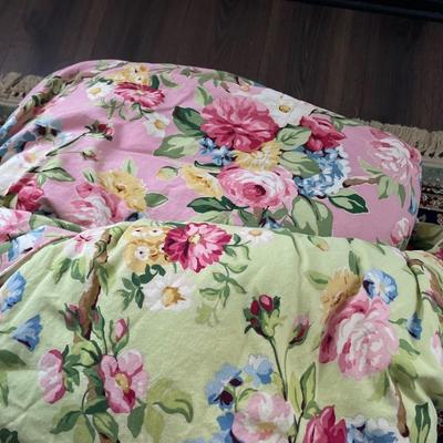 King size custom made bedding