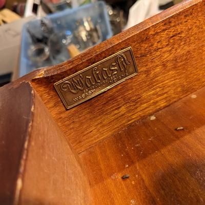 Antique Wabash Indiana End Table