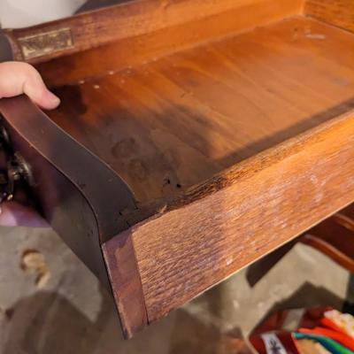 Antique Wabash Indiana End Table