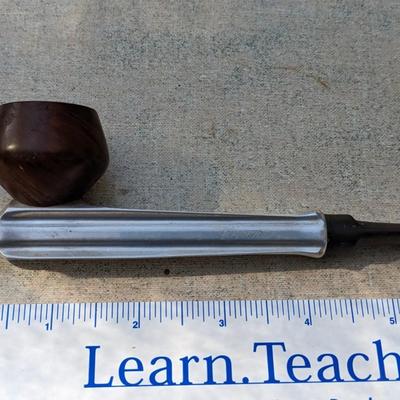 Vintage Kirsten Aluminum Tobacco Pipe