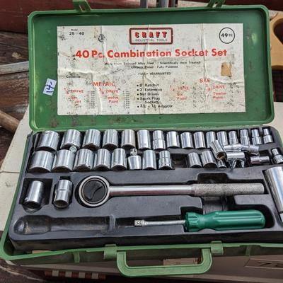 Vintage Craft Socket Set