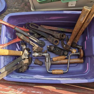 Variety Lot of Antique and Vintage Tools