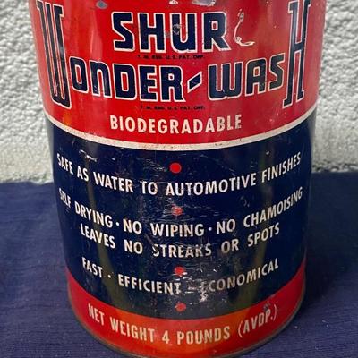 Vintage Shur Wonder Wash Can