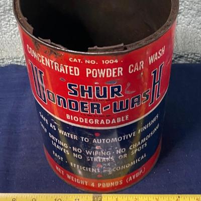 Vintage Shur Wonder Wash Can