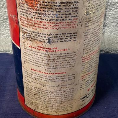 Vintage Shur Wonder Wash Can