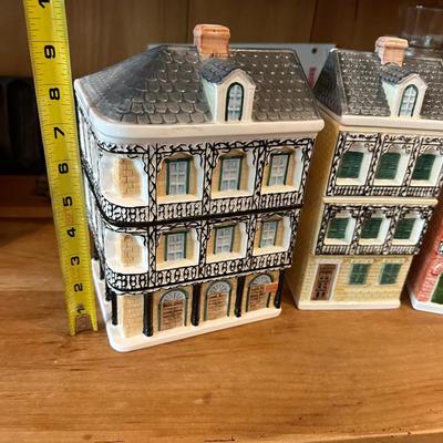 Ceramic lagniappe of Nola cookie jar / containers