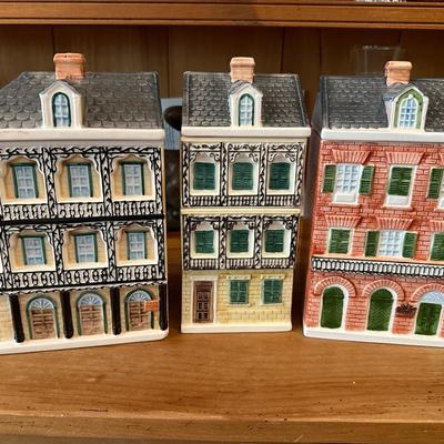 Ceramic lagniappe of Nola cookie jar / containers