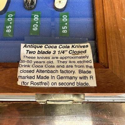 Antique Coca Cola knife