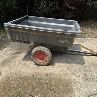 Rubbermaid dump trailer