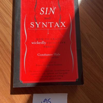 sin and syntax