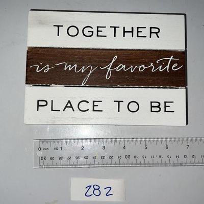 decor sign