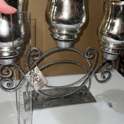 large candle or flower holder