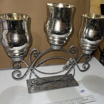 large candle or flower holder
