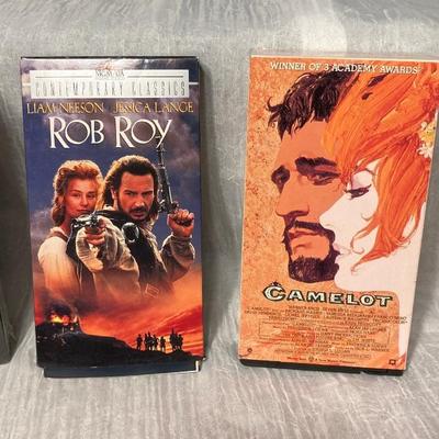 EXCELLENT DOUBLE FEATURES! BEN-HUR, LORD OF THE RINGS , CAMELOT AND MORE!