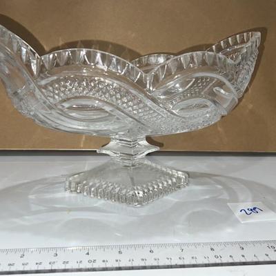 crystal bowl or candy holder decor