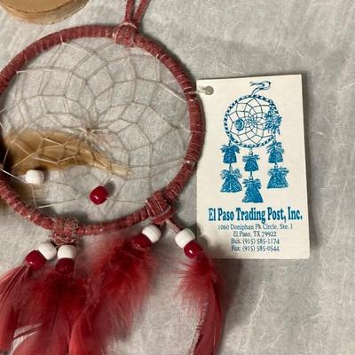 DREAM CATCHERS IN A COUPLE DIFFERENT FORMS, A DREAM WEAVER AND AN ESKIMO