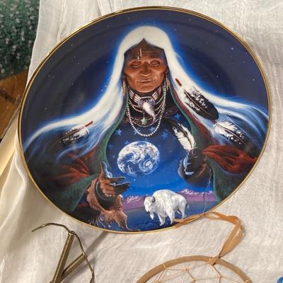DREAM CATCHERS IN A COUPLE DIFFERENT FORMS, A DREAM WEAVER AND AN ESKIMO