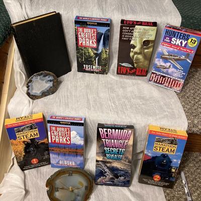 1929 â€œWORLD TO CONQUERâ€ BOOK IN EXCELLENT CONDITION, GEOLOGICAL GOODIES AND SOME INTERESTING EDUCATIONAL MOVIES!