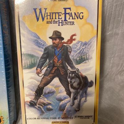 GREAT KID FLICKS, ALL NIB VHS MOVIES, NEVER HAVE HAD THE PLEASURE OF BEING PLAYED!