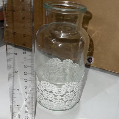 lace vase