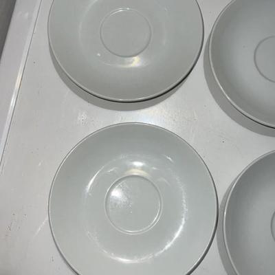 set of 6 tea saucers