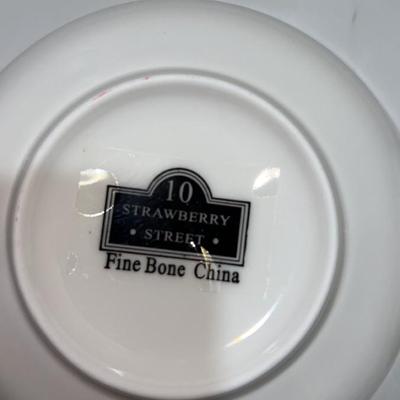 fine bone china set of 3 bowls