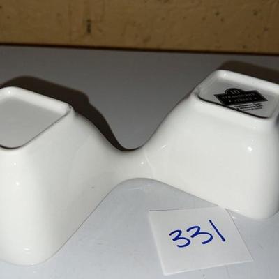double dip bowl or nut tray