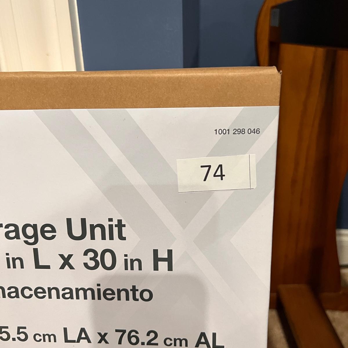New In Box HDX 3Shelf Storage Unit B