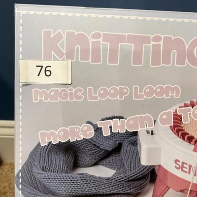 New In Box Sentro Knitting Machine 48 Needle DIY Hand Weaving Loom