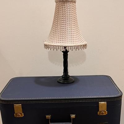 3 Piece Lot Vintage Suitcase Table Lamp