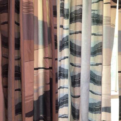 232 Vintage MCM Curtains