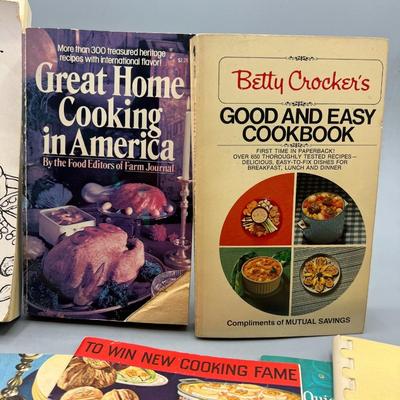 Vintage Cookbooks Betty Crocker Thanksgiving Traditional Meals American Cooking Recipes & More