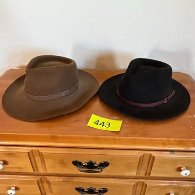 Pair of Felt hats