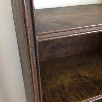 219 Vintage Arts & Crafts Wooden Bookcase