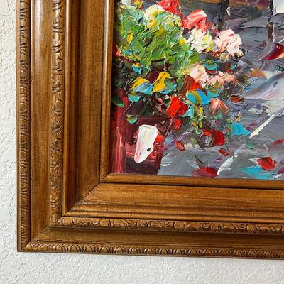 Seaside Oil Painting