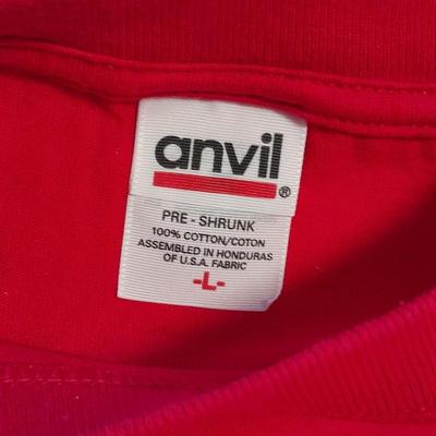 Women's short sleeve Size L and XL tops St. John's Bay, Anvil