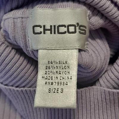 Women's turtleneck and collared shirts size L and XL Pendleton, Chico's, Croft & Borrow, Alfred Dunner and more