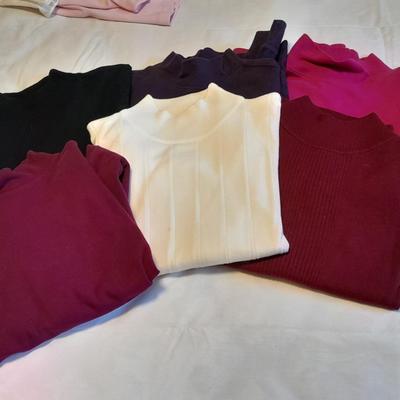 Women's shirts size L and XL Dress Barn, St. Johns Bay, Lands End