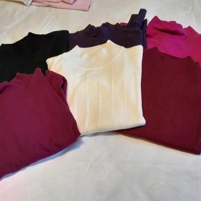 Women's shirts size L and XL Dress Barn, St. Johns Bay, Lands End