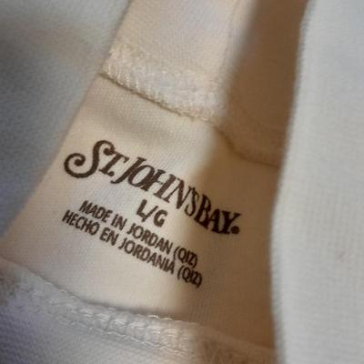 Women's shirts size L and XL St. John's Bay, Laura Gayle, Land's End and more