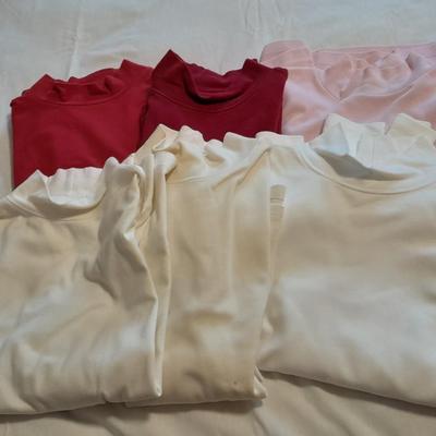 Women's shirts size L and XL St. John's Bay, Laura Gayle, Land's End and more