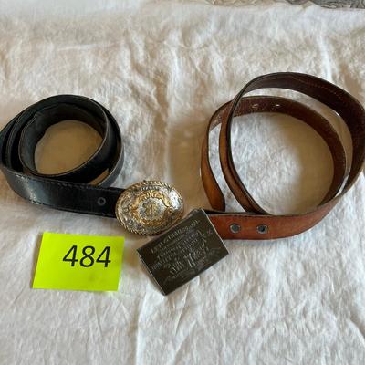 Lot of men's belts