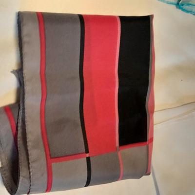 Silk fashion scarves, and Knitted scarves