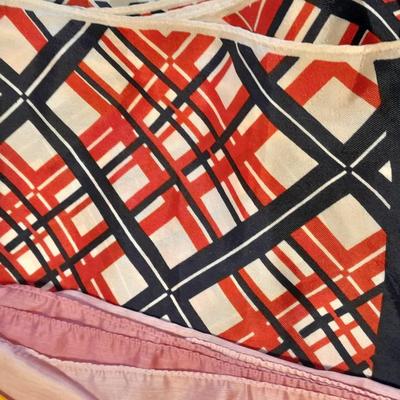 Silk fashion scarves, and Knitted scarves