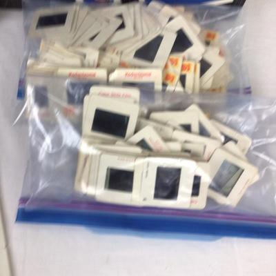 169 Vintage Slide Lot & Printer